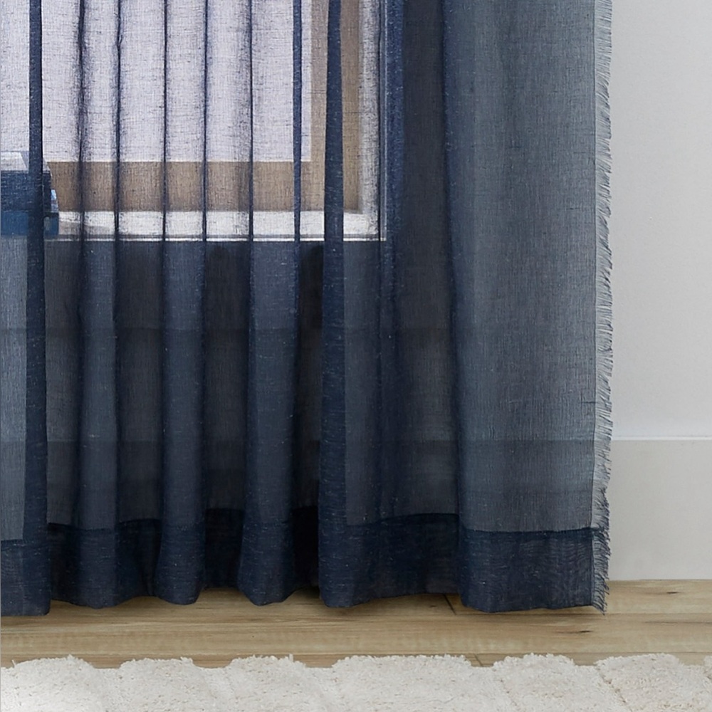 Better Homes & Gardens Solid Fringe 84"Single Curtain Panel - Picture 6 of 7